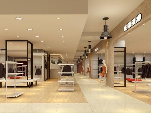 濟南店面裝修好,視覺效果很重要。